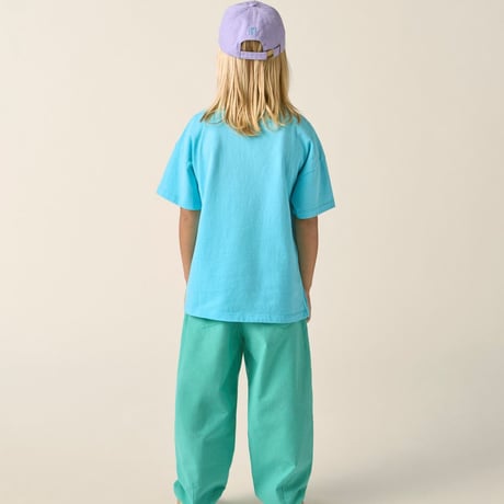【The Campamento＆Zoey Kim】 T-shirt   Ice Cream - BLUE