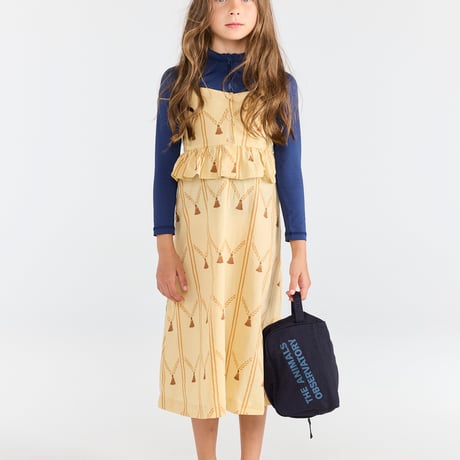【The Animals Observatory】 QUAIL KID TOP - SOFTBROWN