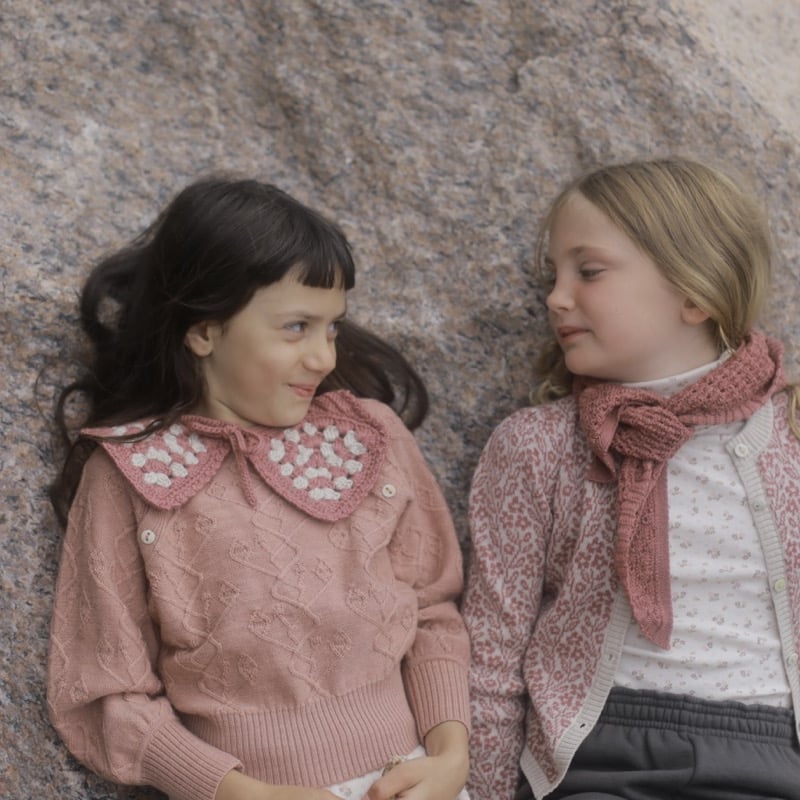 Soor Ploom 100%メリノウール powder つけ襟 SOOR PLOOM 】Hawk Pullover-Rosewood | MIK & CO