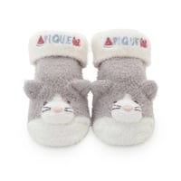 【 gelato pique 】 PBGS262537  BABYｽﾑｼｰｻｲﾄﾞｷｬｯﾄｿｯｸｽ GRY（size7~9cm）