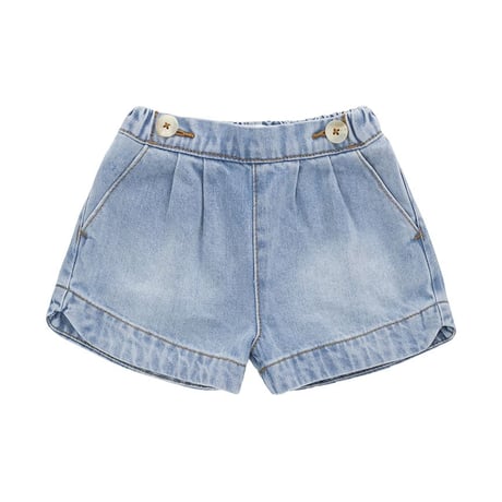 【 Jamie kay 】 JKFP262085 ｼｮｰﾄﾃﾞﾆﾑﾊﾟﾝﾂ Antique Denim D BLU（size 80~100）