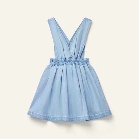 【Wynken】ANNKA PINAFORE - PALE BLEACHED WASH