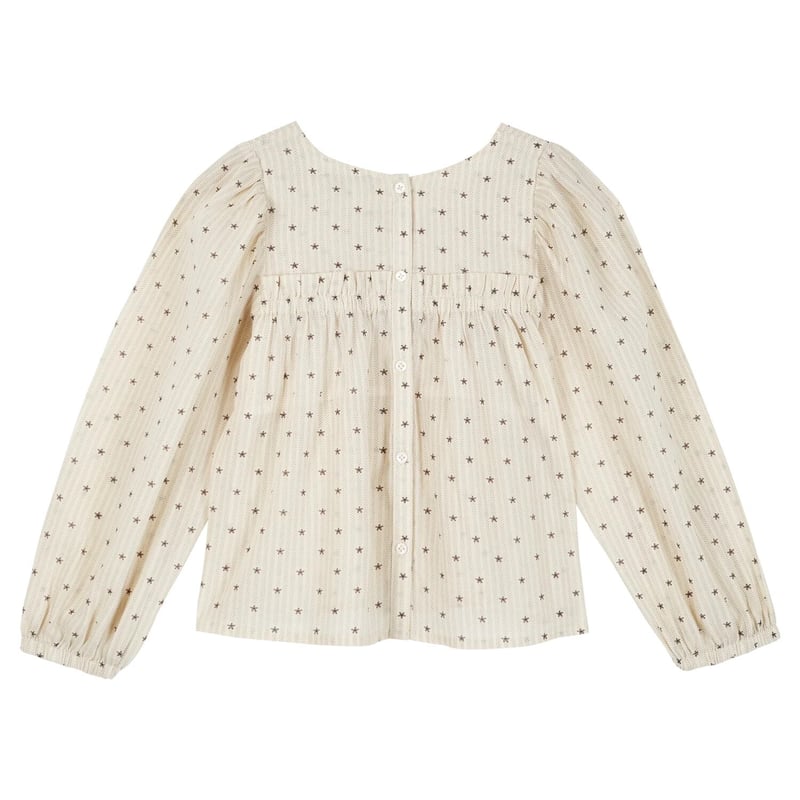 Emile et ida】STAR COTTON BLOUSE | MIK & CO