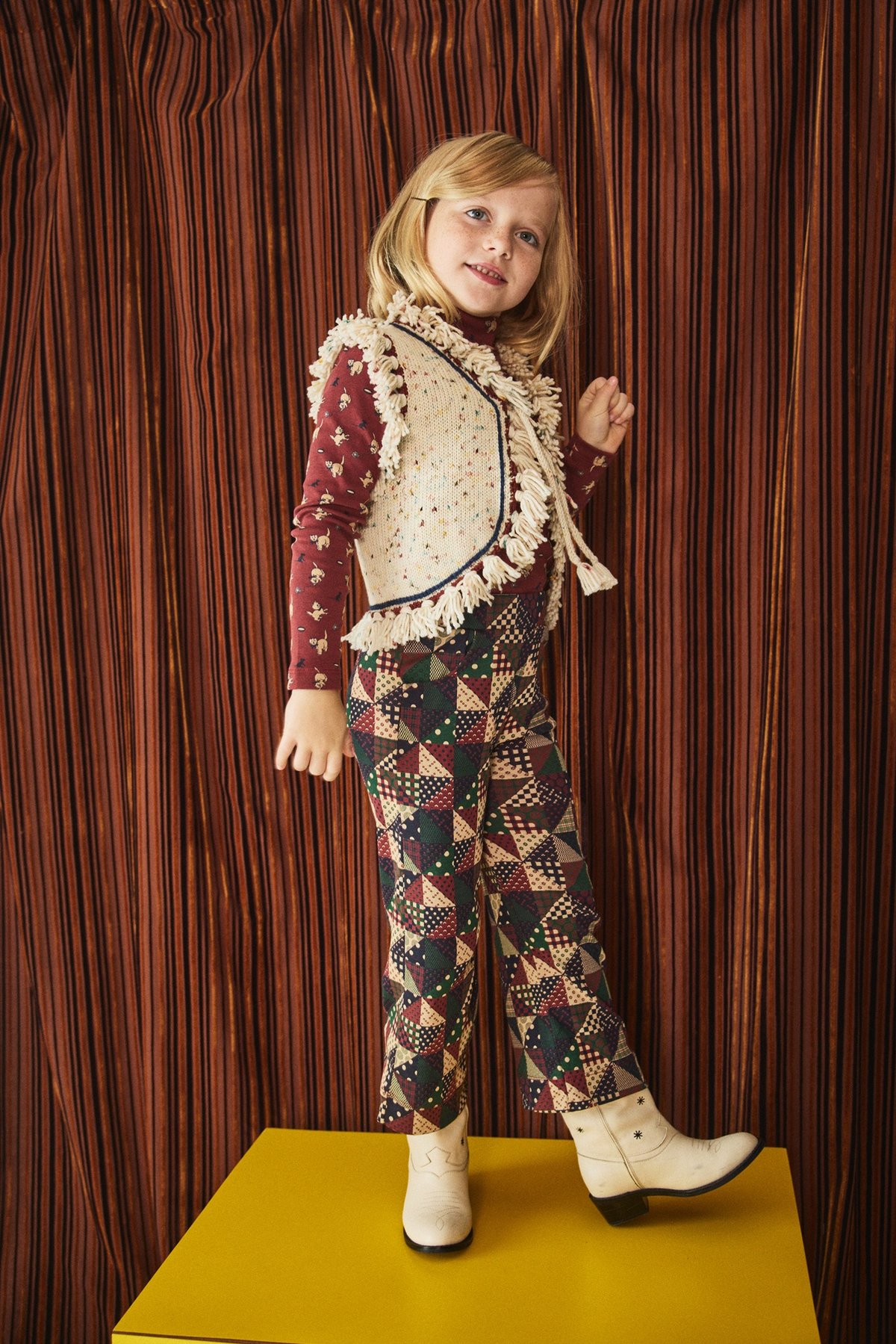 Misha&Puff Corduroy Patchwork ワンピ Misha&Puff Corduroy Patchwork ワンピ - メルカリ