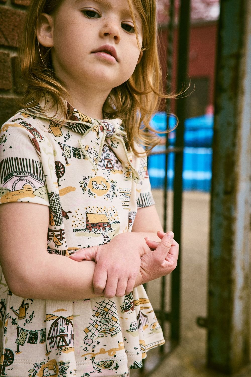 ら*ん様 【misha&puff】SCOUT PEPLUM TOP Misha&Puff】 SCOUT PEPLUM TOP (MARZIPAN STORYLA