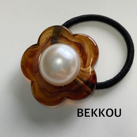 【HOME & LINEN】 Flower - Hair elastic