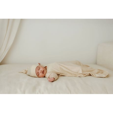 【 Jamie kay 】 JBLG259040 MERINO KIDSプレミアムギフト2点セット＜スリーパー&Penelope30cm＞ BEG