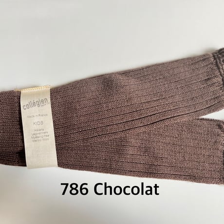【 Collegien 】7803 Helène - Ribbed Merino Wool Leg Warmers