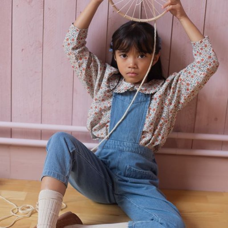 SOOR PLOOM 】Charlie Overall, Light Denim* 3y4...