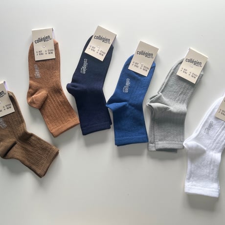 【Collegien 】Paul - Lightweight Ribbed Socks