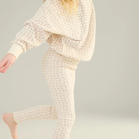 【 SOOR PLOOM 】Stretch Legging, Chicweed Print, Pansy