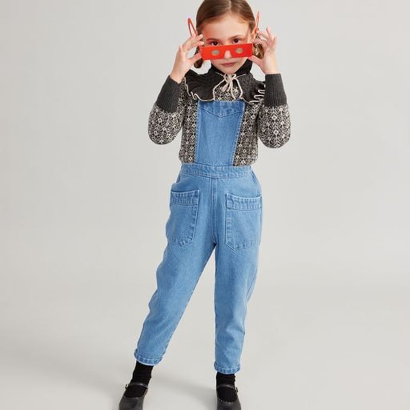 SOOR PLOOM 】Charlie Overall, Light Denim* 3y4...