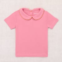 【Misha&Puff】 RICKRACK COLLAR TEE (AZALEA)