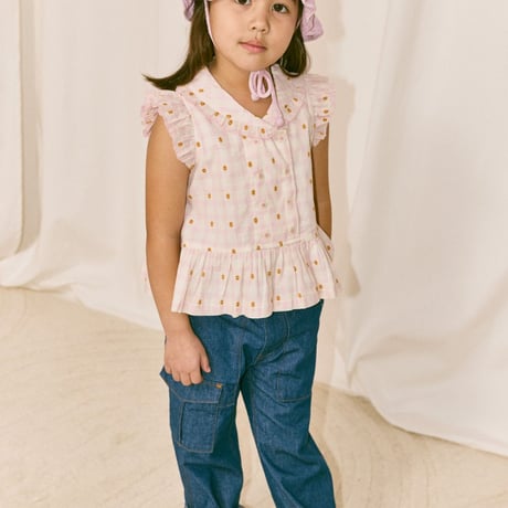 【Misha&Puff】 VOYAGE SHIRT (AZALEA BLOSSOM PLAID)
