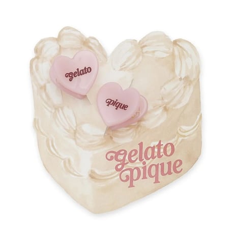 【 gelato pique 】 PWGA262622 ﾊｰﾄﾐﾆﾍｱｸﾘｯﾌﾟSET PNK