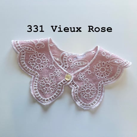 【 Collegien 】5960 Claudine- Broderie Anglaise Collar