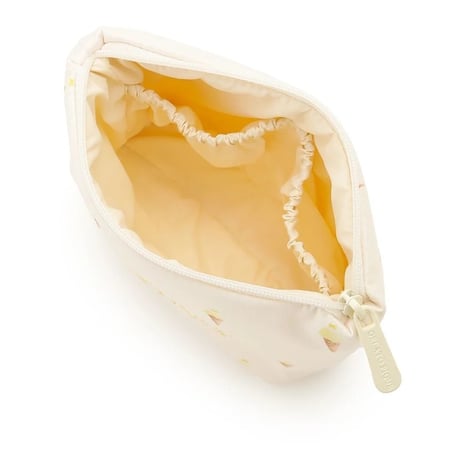 【 gelato pique 】 PWGB262633  ｿﾙﾍﾞﾎﾟｰﾁﾃｨｯｼｭﾎﾟｰﾁ YEL