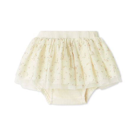 【 Jamie kay 】 JKCP262903 ﾌﾗﾜｰPTﾁｭｰﾙｲﾝﾊﾟﾝ付きｽｶｰﾄ LBLU（size 80~120）