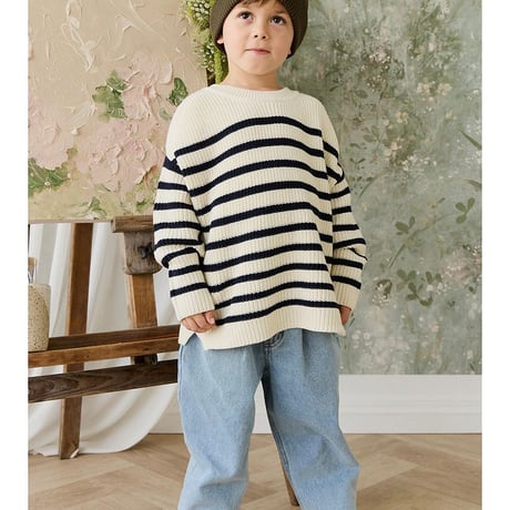 【 Jamie kay 】 JKFP262066 ﾃﾞﾆﾑﾊﾟﾝﾂ Antique Blue LBLU（size 80~100）