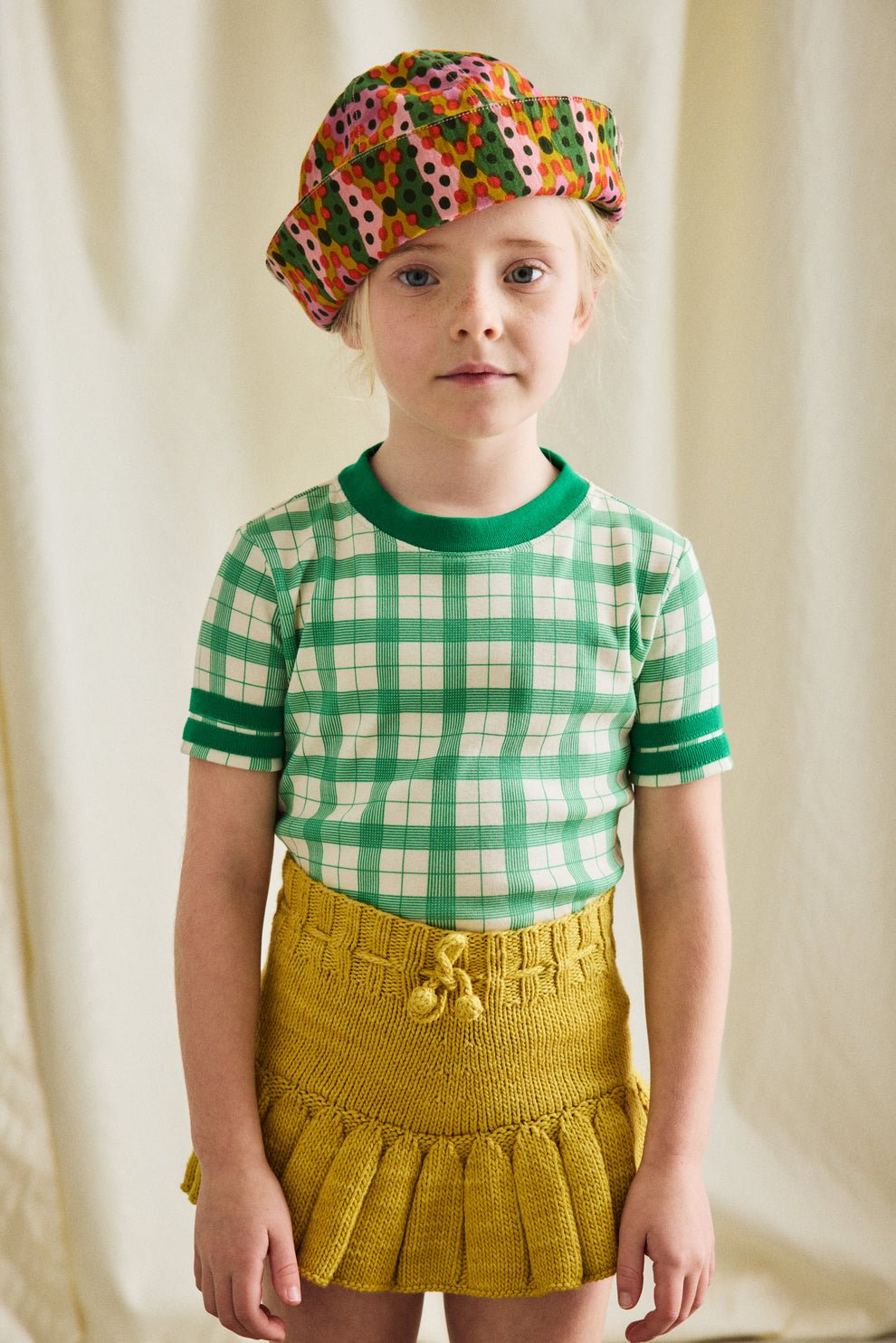 Misha&Puff】Skating Pond Skirt/ Winter Wheat |