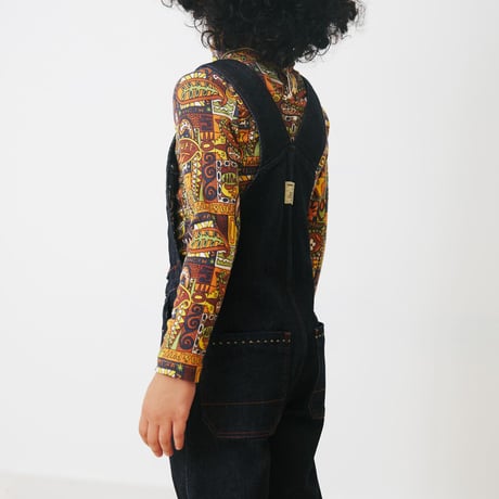 【Misha&Puff】Zip Overall-461 Indigo