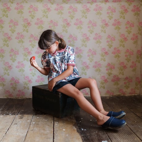 【 little cotton clothes 】Juno Blouse Patchwork Floral