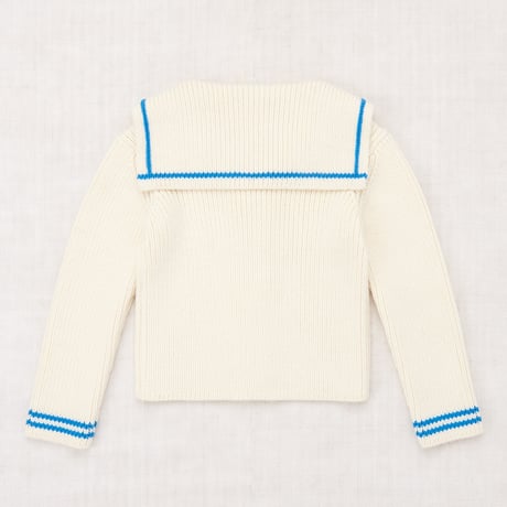 【Misha&Puff】Sailor Rib Cardigan (Sugar)