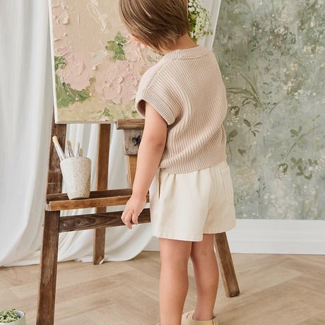 【 Jamie kay 】 JKFP262070  ｺｯﾄﾝﾂｲﾙｼｮｰﾄﾊﾟﾝﾂ Natura OWHT （size 80~100）