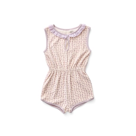 【 SOOR PLOOM 】Club Shortall, Chicweed Print, Pansy