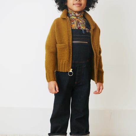 【Misha&Puff】Zip Overall-461 Indigo