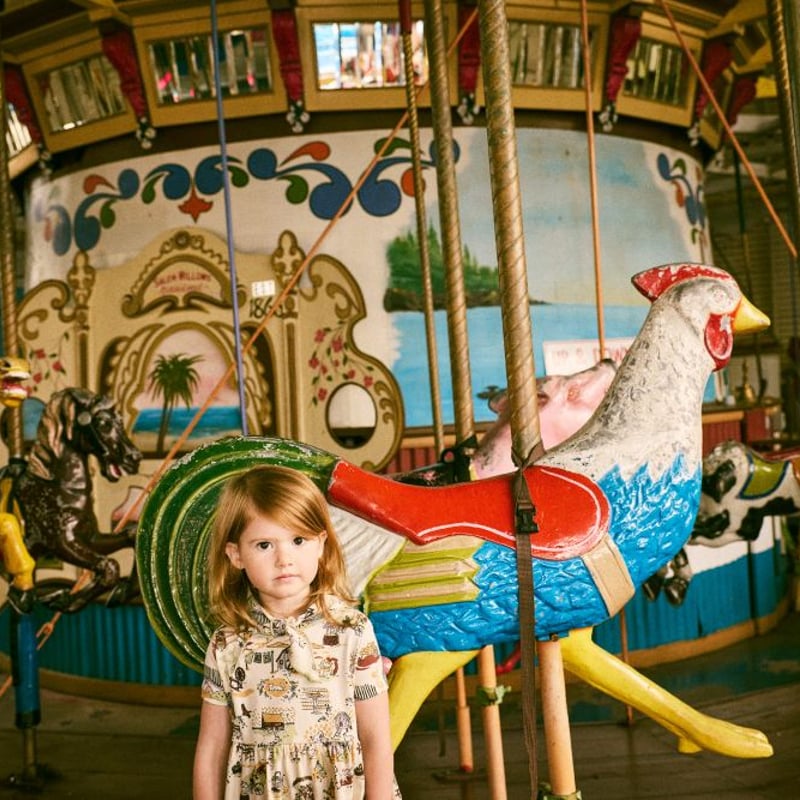 Misha&Puff】 SCOUT PEPLUM TOP (MARZIPAN STORYLA