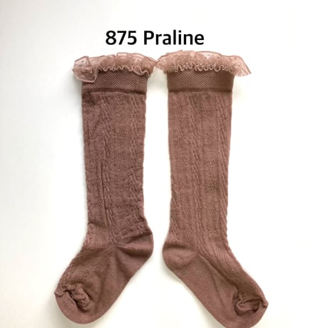 アウトレット【COLLEGIEN × mik&co   special édition】Alice - summer knee-high socks