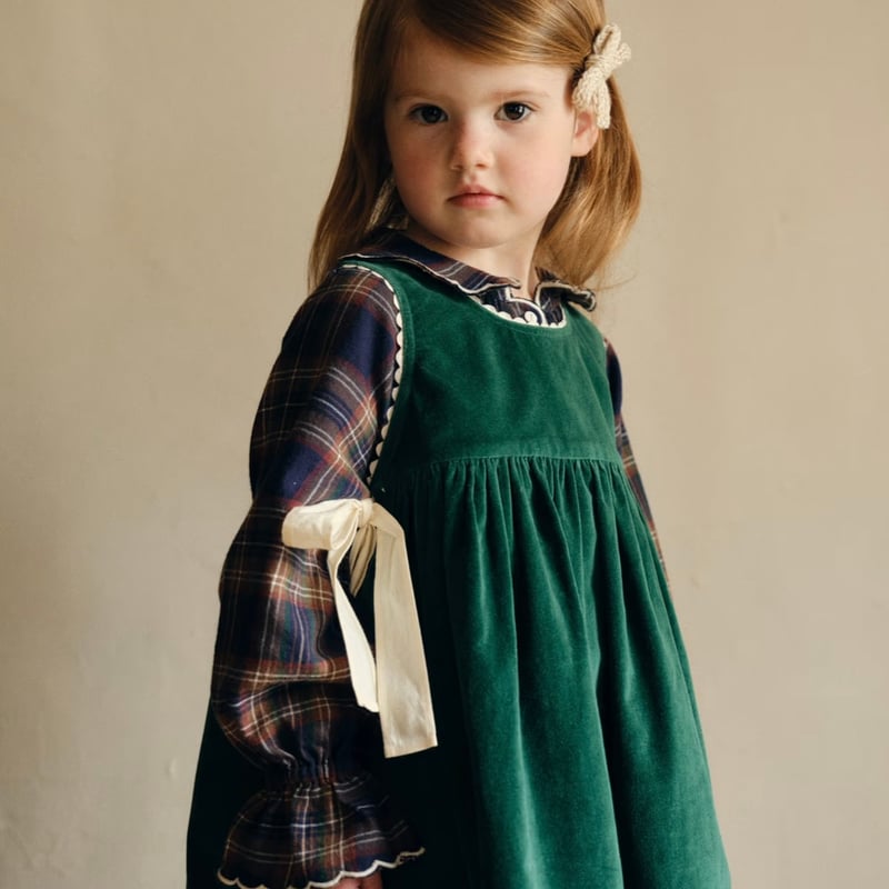 Misha&Puff】Velvet Esme Dress (Laurel) | MIK & CO
