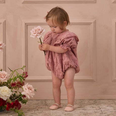 【 NORALEE 】EVA ROMPER | LIPSTICK