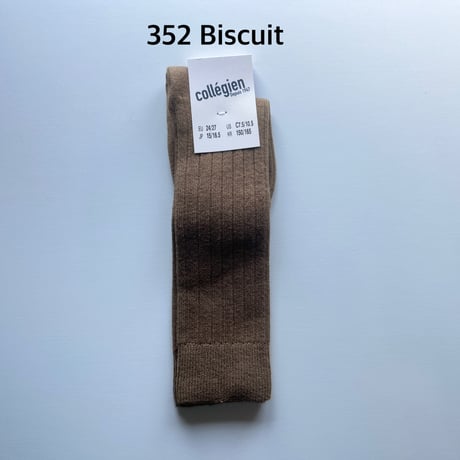 【collegien】2950 La Haute Ribbed High Socks