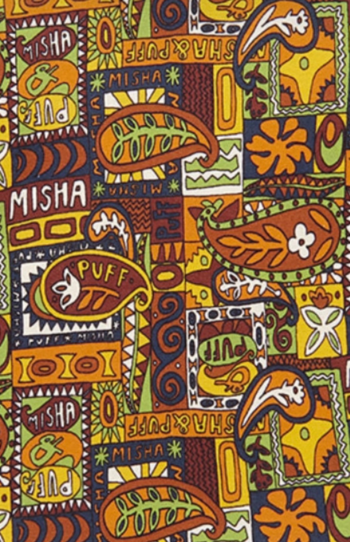 Misha&Puff】Scout Top -180 Fox Groovy Paisley 