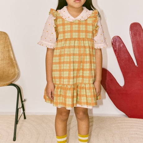 【Misha&Puff】 VOYAGE DRESS (AZALEA BLOSSOM PLAID)