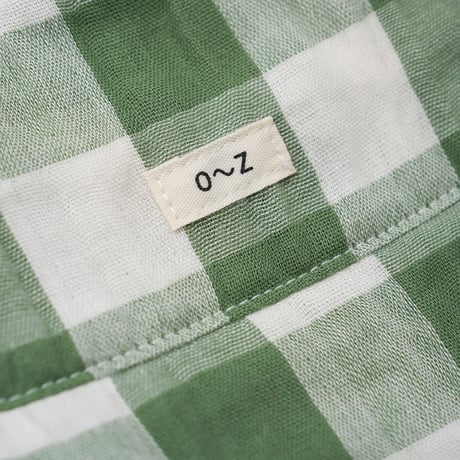 【organic zoo】 Dill Gingham Bucket Sun Hat