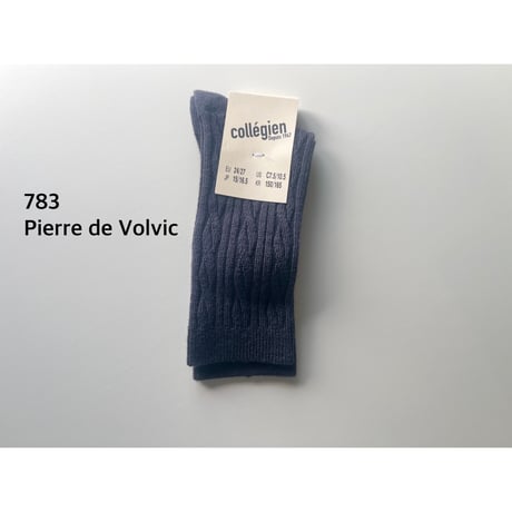 【 Collegien 】5559 Alix - Cable-knit Merino Wool Knee-high Socks