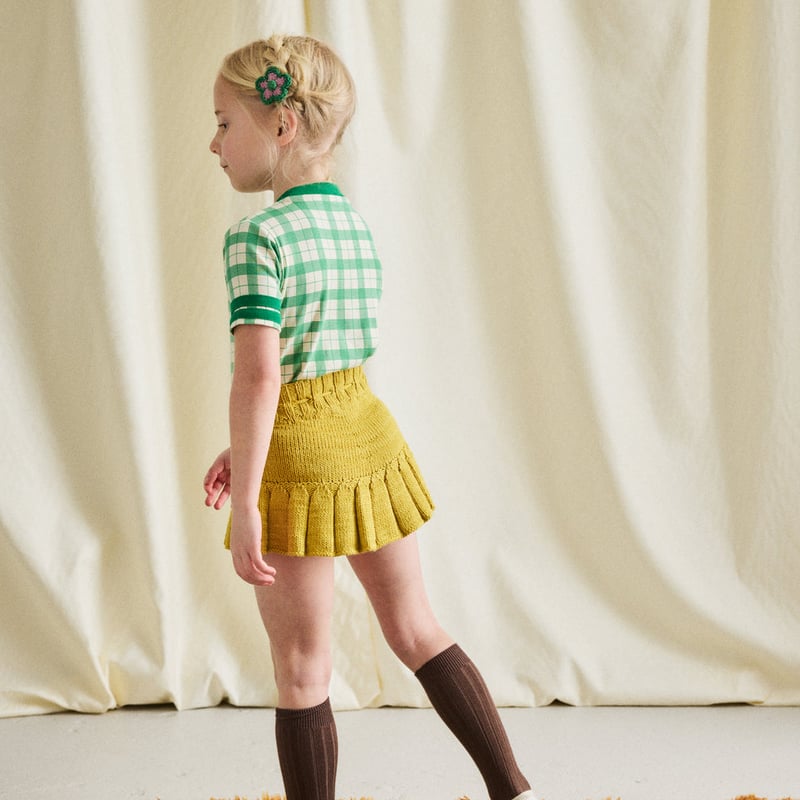 Misha&Puff】Skating Pond Skirt/ Winter Wheat |