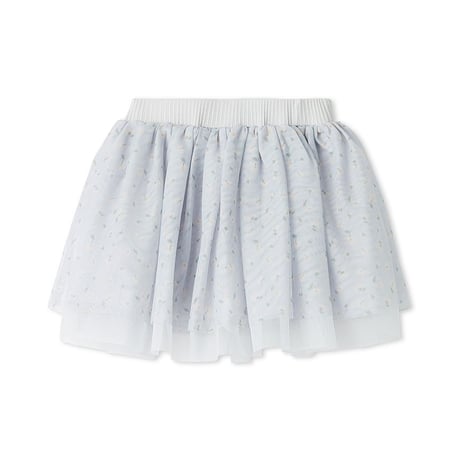 【 Jamie kay 】 JKCP262903 ﾌﾗﾜｰPTﾁｭｰﾙｲﾝﾊﾟﾝ付きｽｶｰﾄ LBLU（size 80~120）