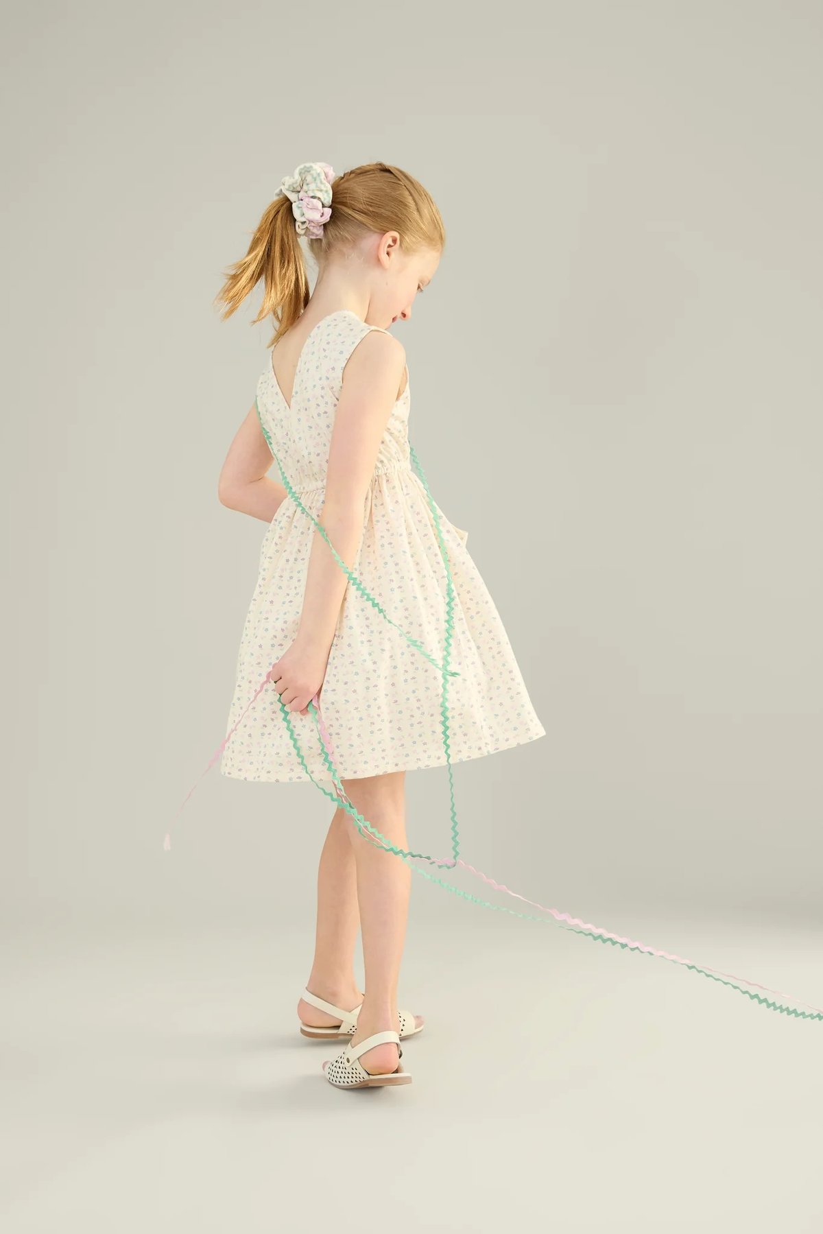 SOOR PLOOM ポケットドレス 92cm 2y SOOR PLOOM 】Pocket Dress, Chicweed Print, Mix