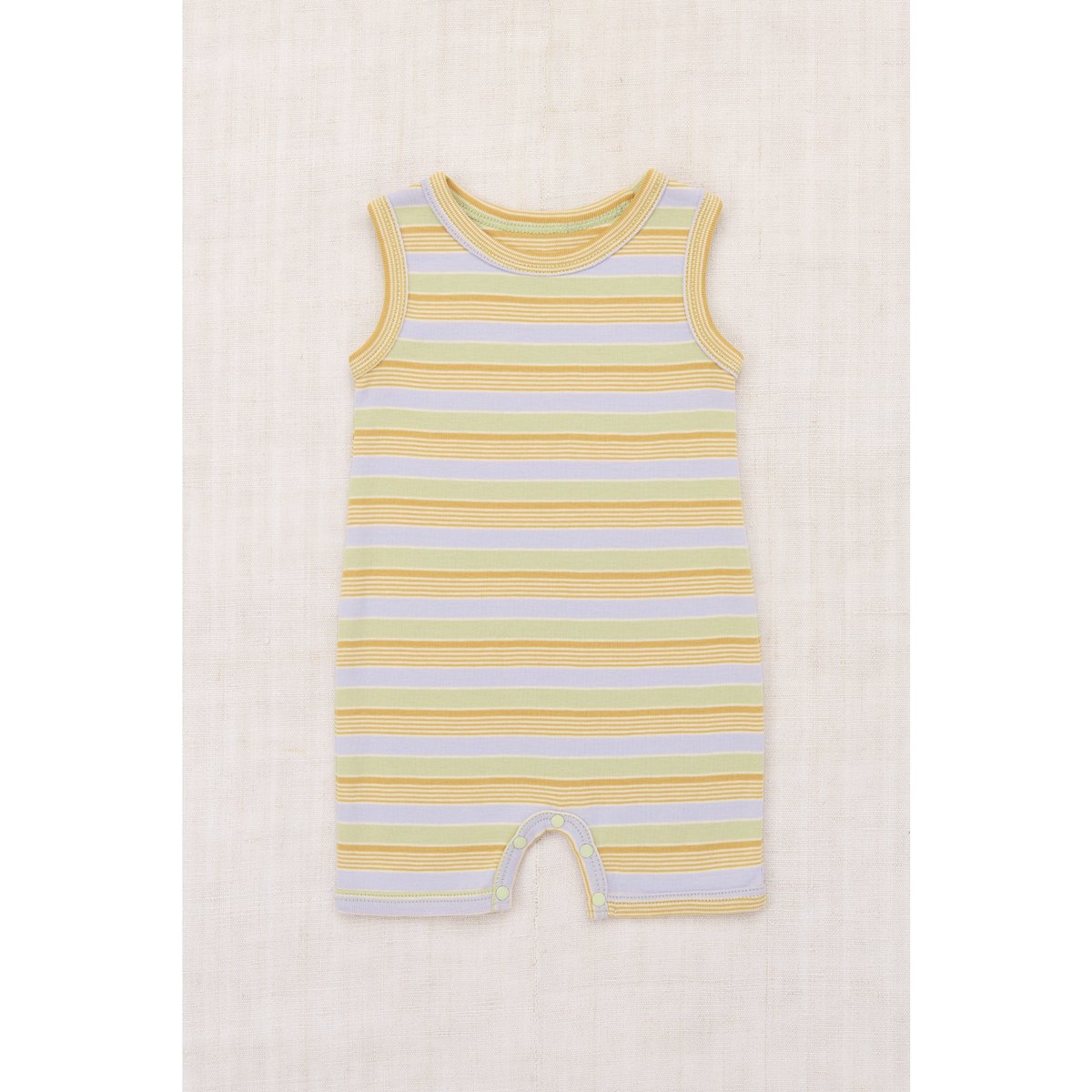 Misha&Puff】BABY TANK ROMPER (MIST AVENUE STRIP