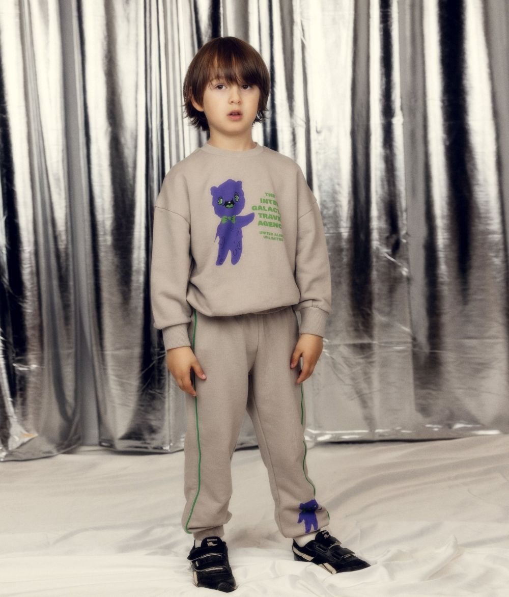 MINI RODINI 】Alien travel agency sp sweatshir