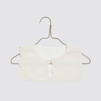 【 little cotton clothes 】Scallop Collar Off White