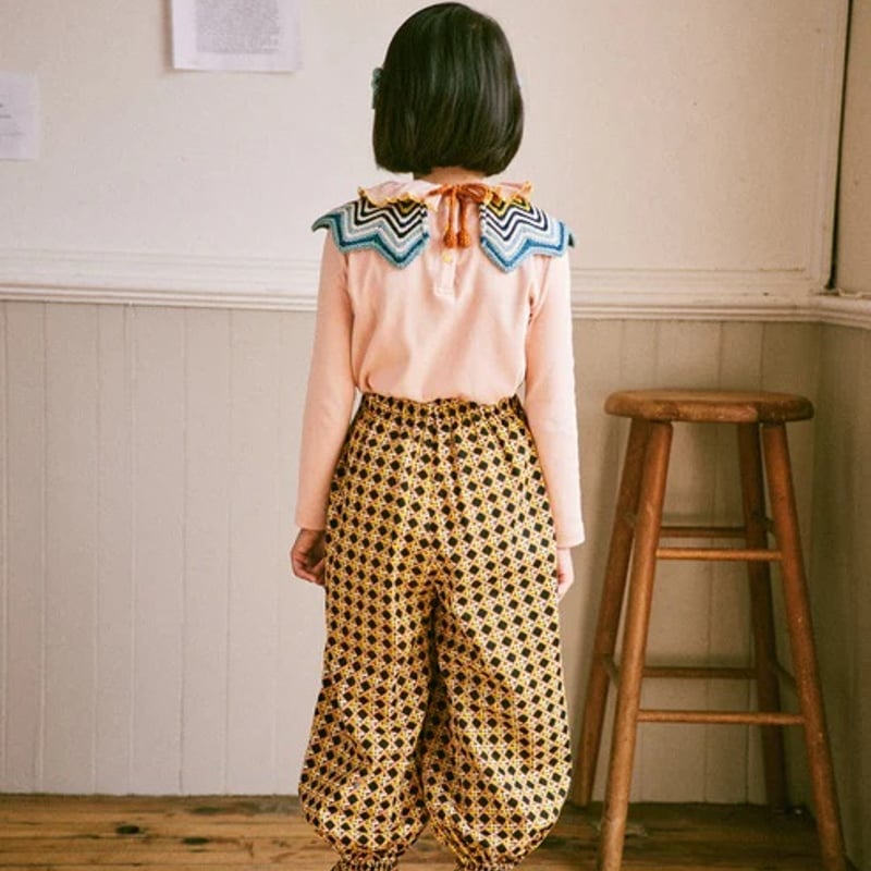 Misha&Puff】Zuzu Pant-036 Licorice Lattice | MI Misha&Puff】Zuzu Pant-036 Licorice Lattice | MI