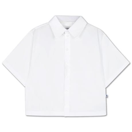Drop1【Repose AMS】 boxy blouse-crips white