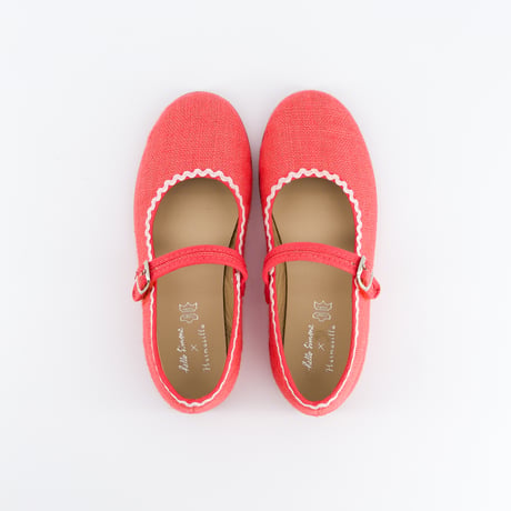 【hello Simone】 Ballerina shoes Coral