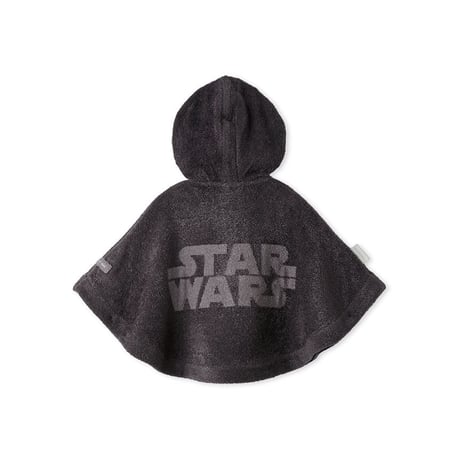 【 gelato pique 】STAR WARS　ベビーポンチョ　GRN(ヨーダ)/DGRY(ダースベイダー)
