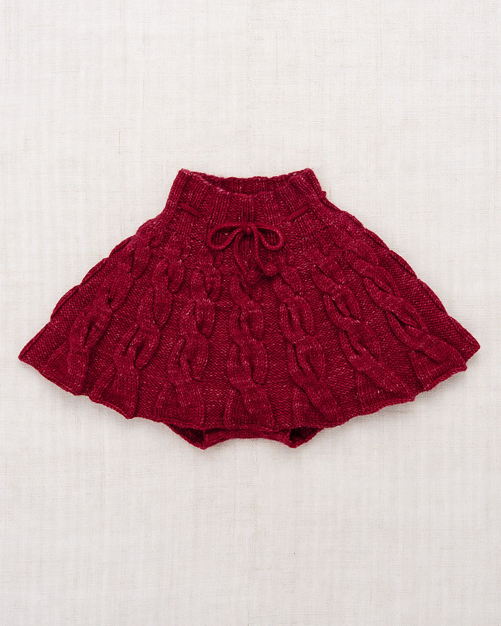 Misha&Puff】Cable Skating Skirt-608 Berry | MIK